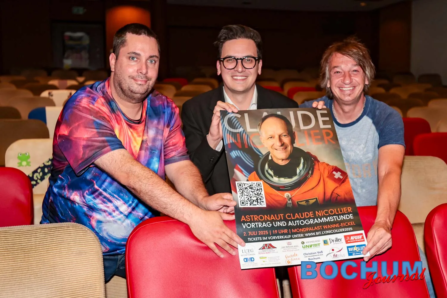 SES_HERMON20250625-1 Raumfahrt zum Anfassen: Claude Nicollier kommt nach Herne