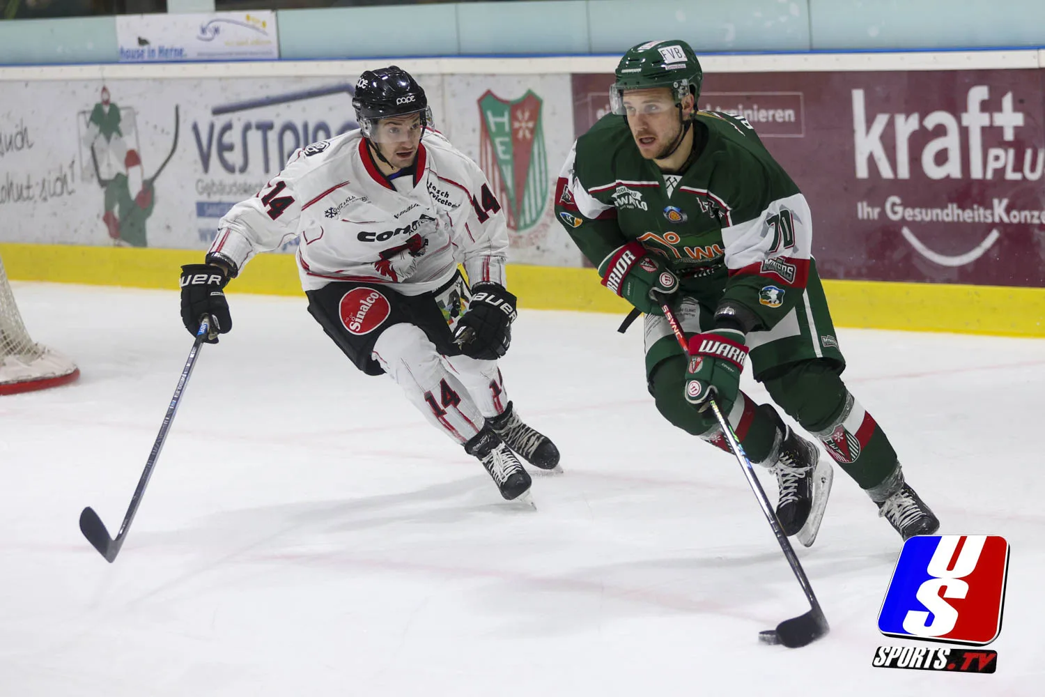 Füchse drehen Derby in Herne deutlich