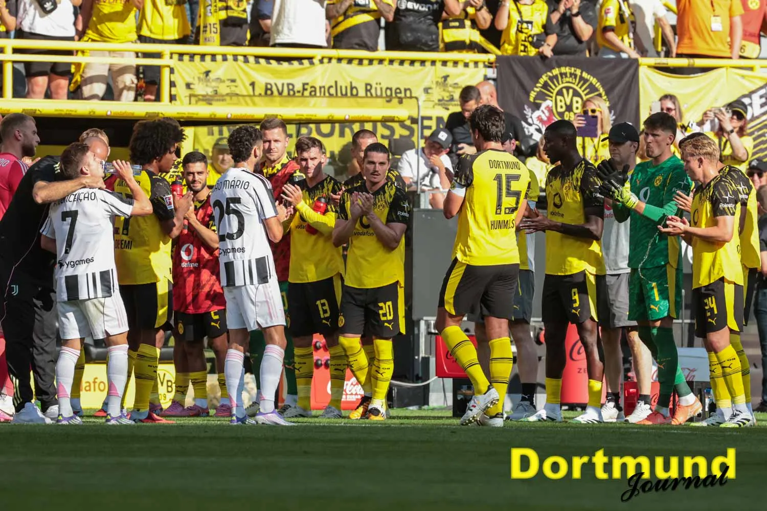 SES_BVBTUR20250810-31 BVB verliert Test gegen Juventus: Emotionaler Abschied für Hummels