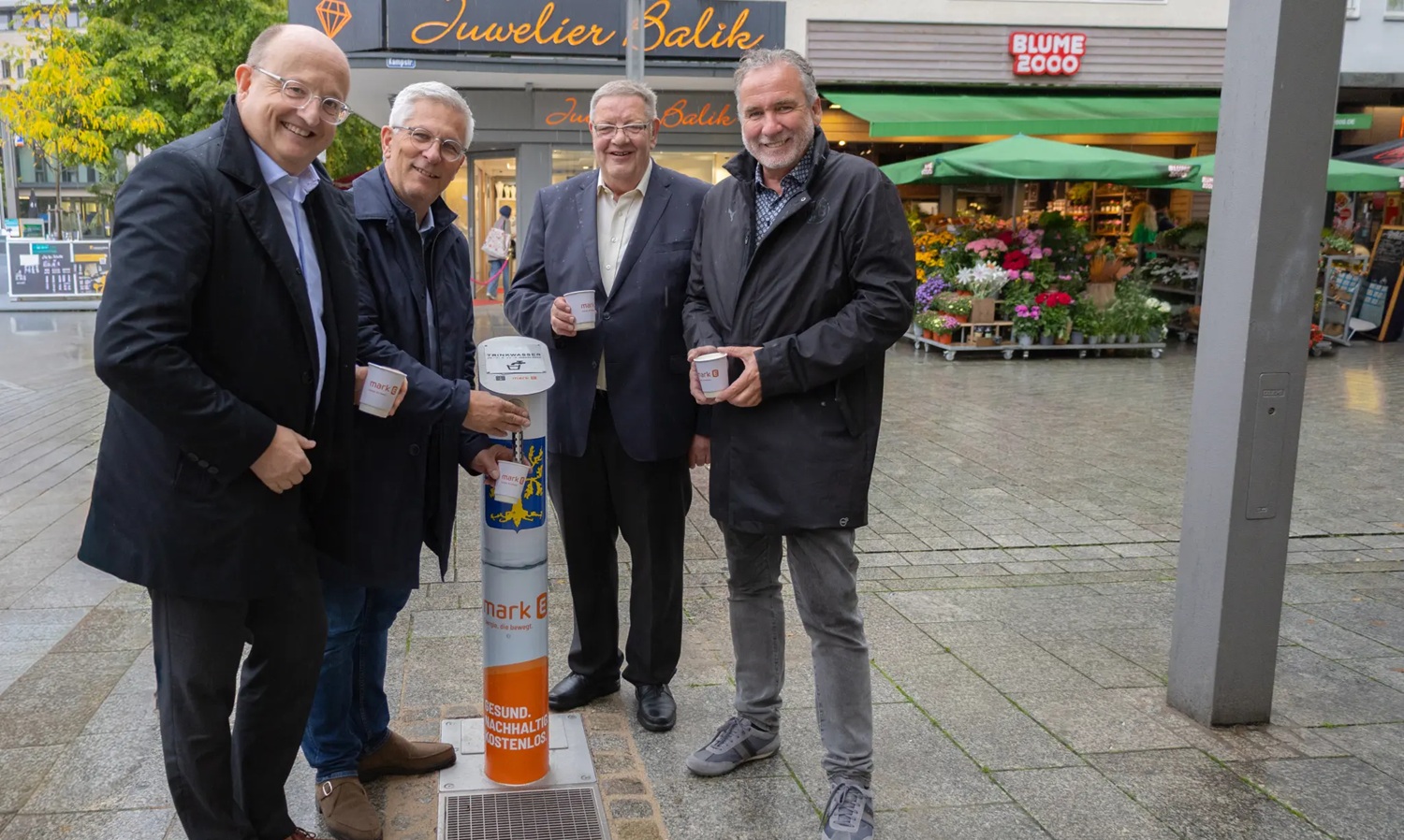 Hagen erhält ersten öffentlichen Trinkwasserbrunnen