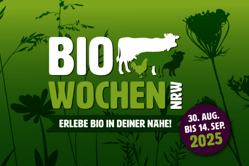 BioWochen NRW 2025: Veranstaltungen in der Öko-Modellregion Niederrhein