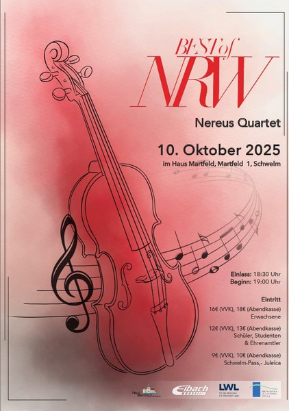 „Best of NRW“ startet neue Spielzeit im Haus Martfeld