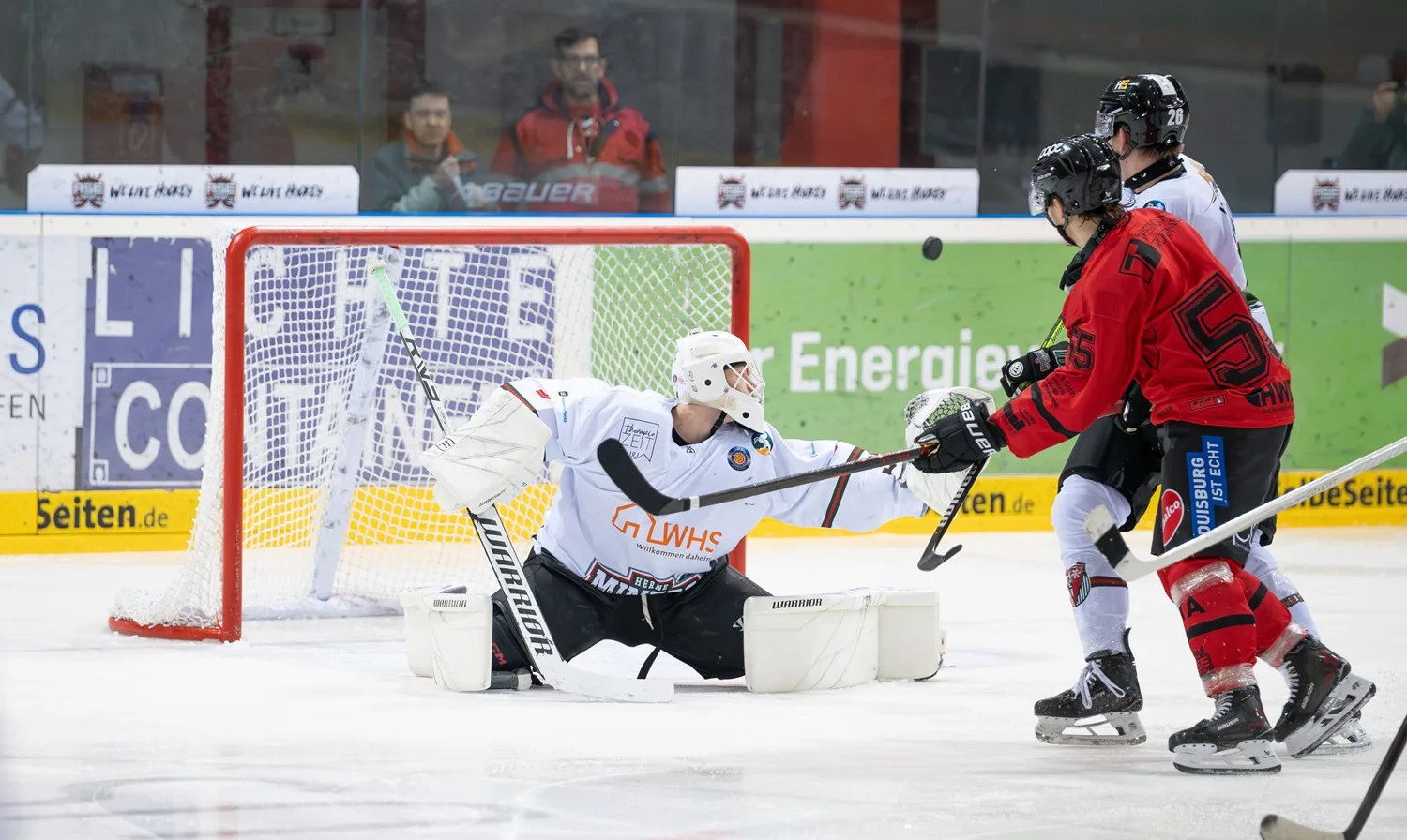 Duisburg dreht das Derby im zweiten Drittel