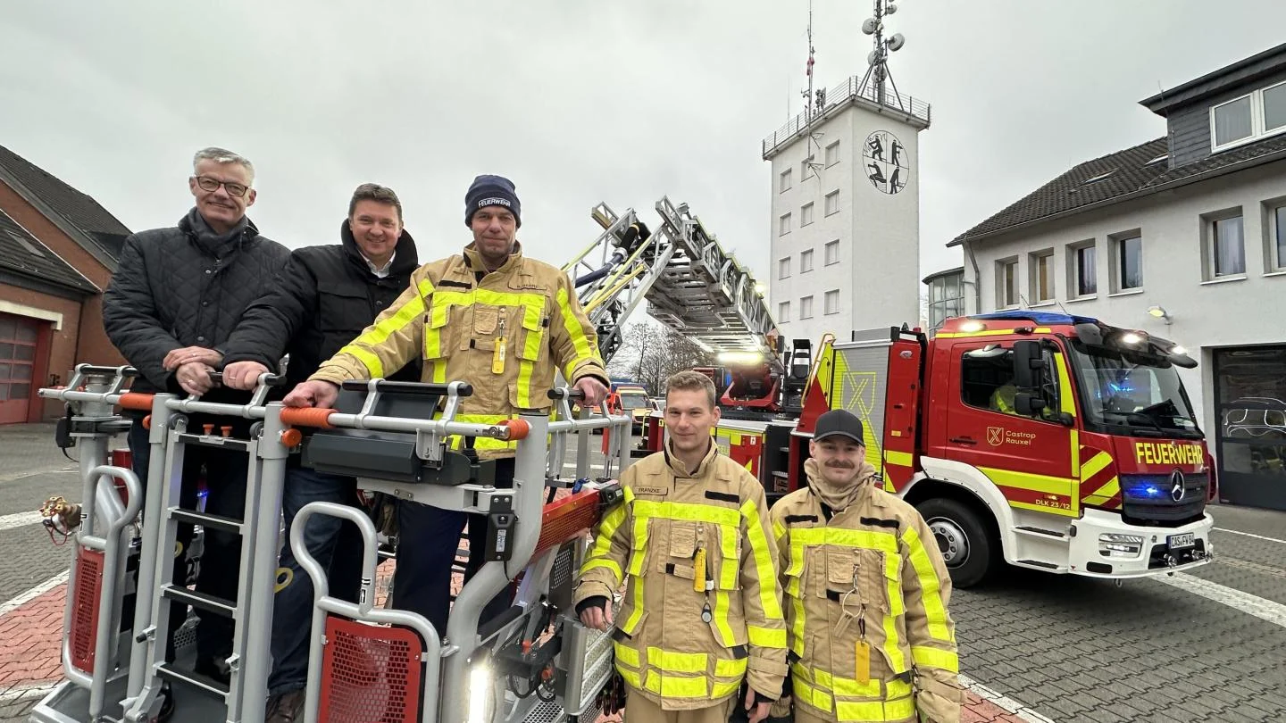 Neue Fahrzeuge für die Feuerwehr Castrop-Rauxel