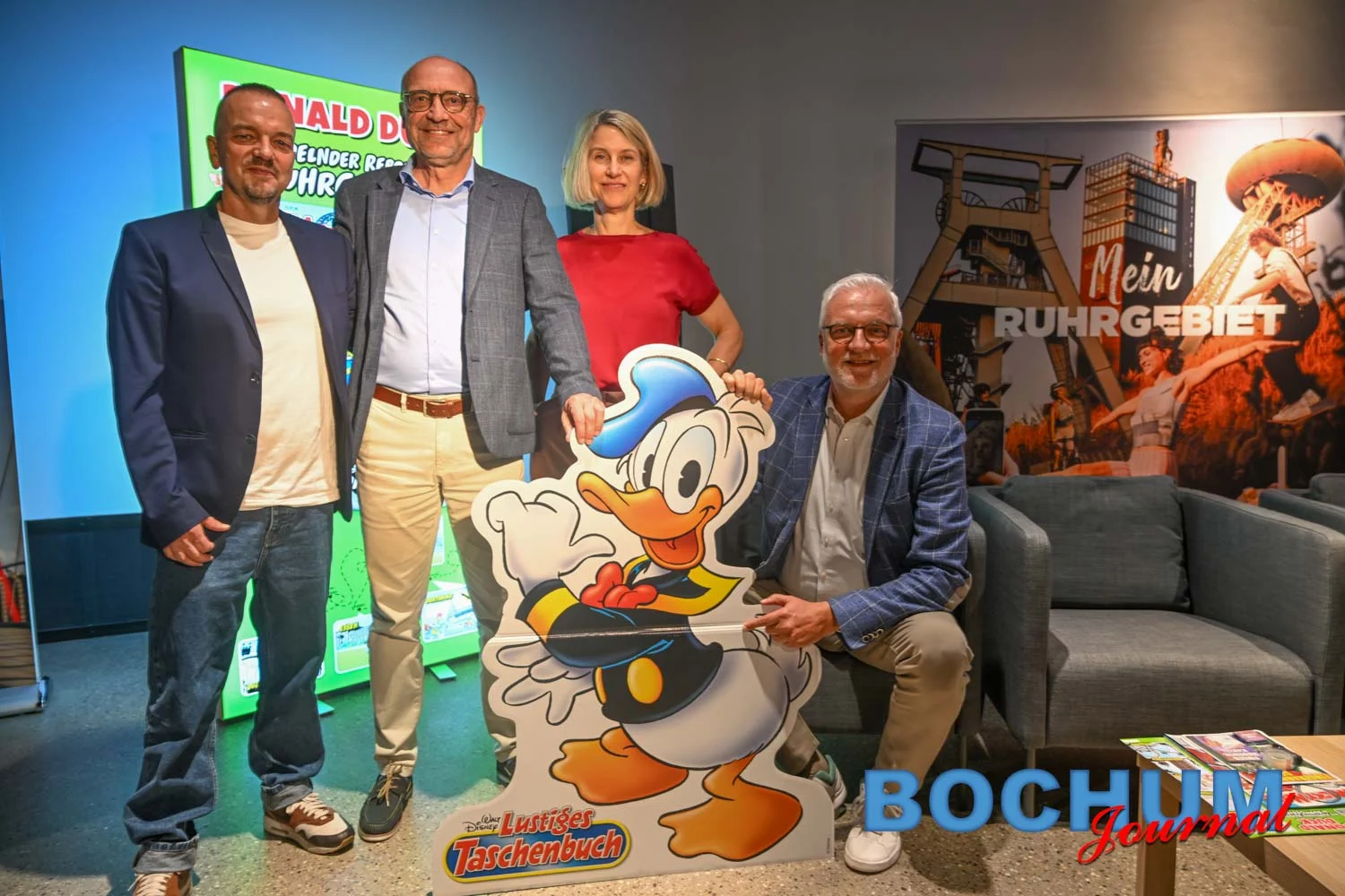 Donald Duck hat das Deutsche Bergbaumuseum besucht (Foto: Christian Schnaubelt)