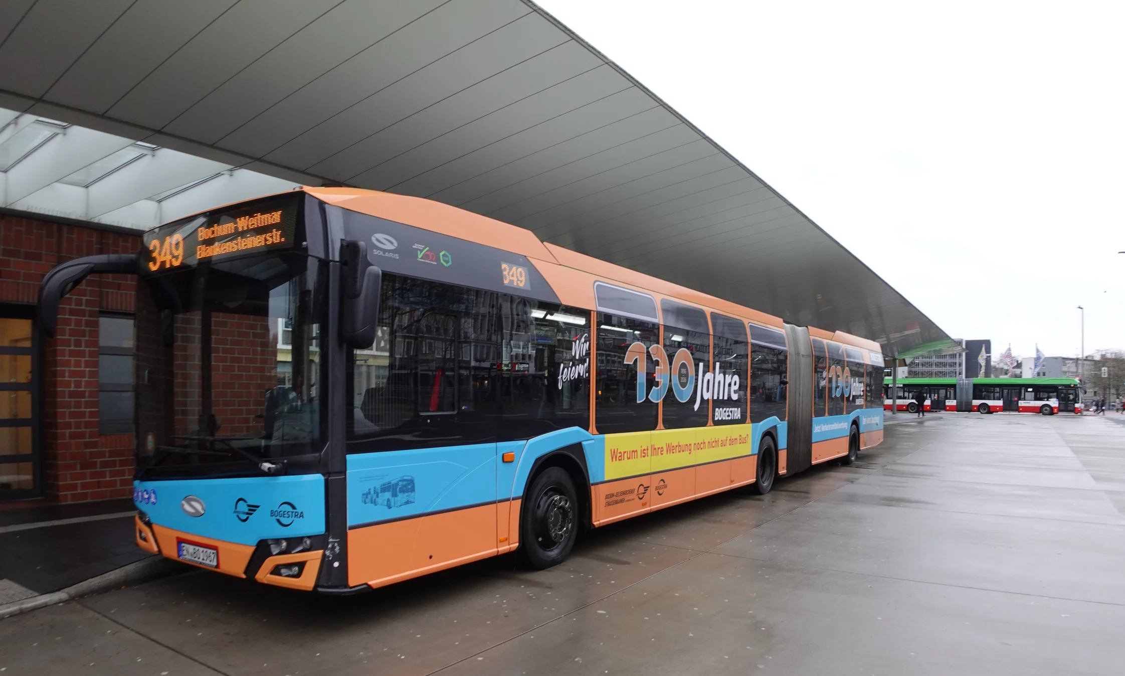 BOGESTRA Jubiläums-Bus 130 Jahre Jubiläumsbus rollt jetzt durch Gelsenkirchen – Modellbus-Verkauf am 9. August