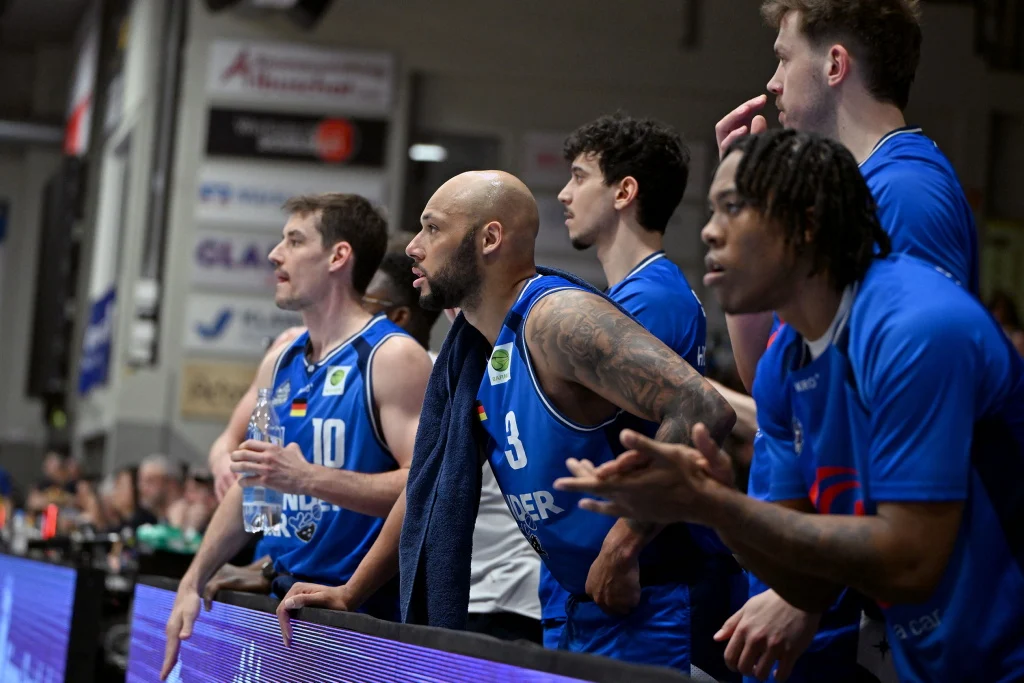Foto : Michael Scheuermann ( Honorarpflichtig )
2. Basketball Bundesliga Pro A Saison 2025/2026
Phönix Hagen - HARKO Merlins Grailsheim 90 : 93
Ischelandhalle Hagen 25.04.2026