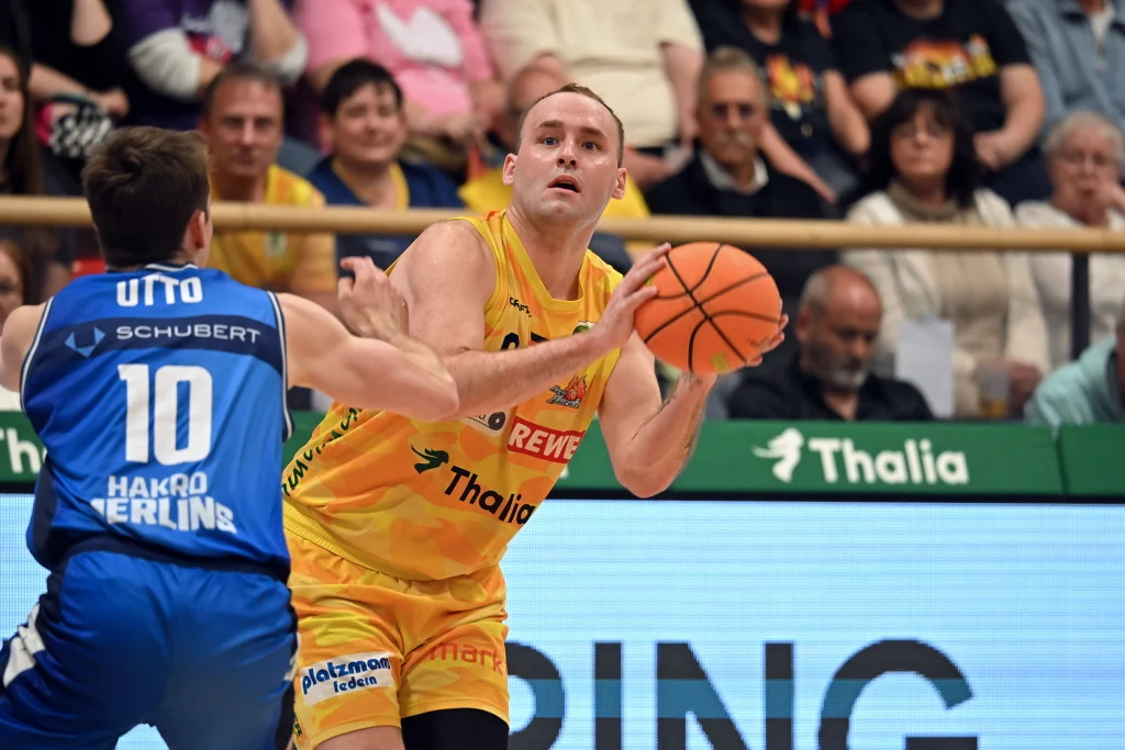 Foto : Michael Scheuermann ( Honorarpflichtig )
2. Basketball Bundesliga Pro A Saison 2025/2026
Phönix Hagen - HARKO Merlins Grailsheim 90 : 93
Ischelandhalle Hagen 25.04.2026