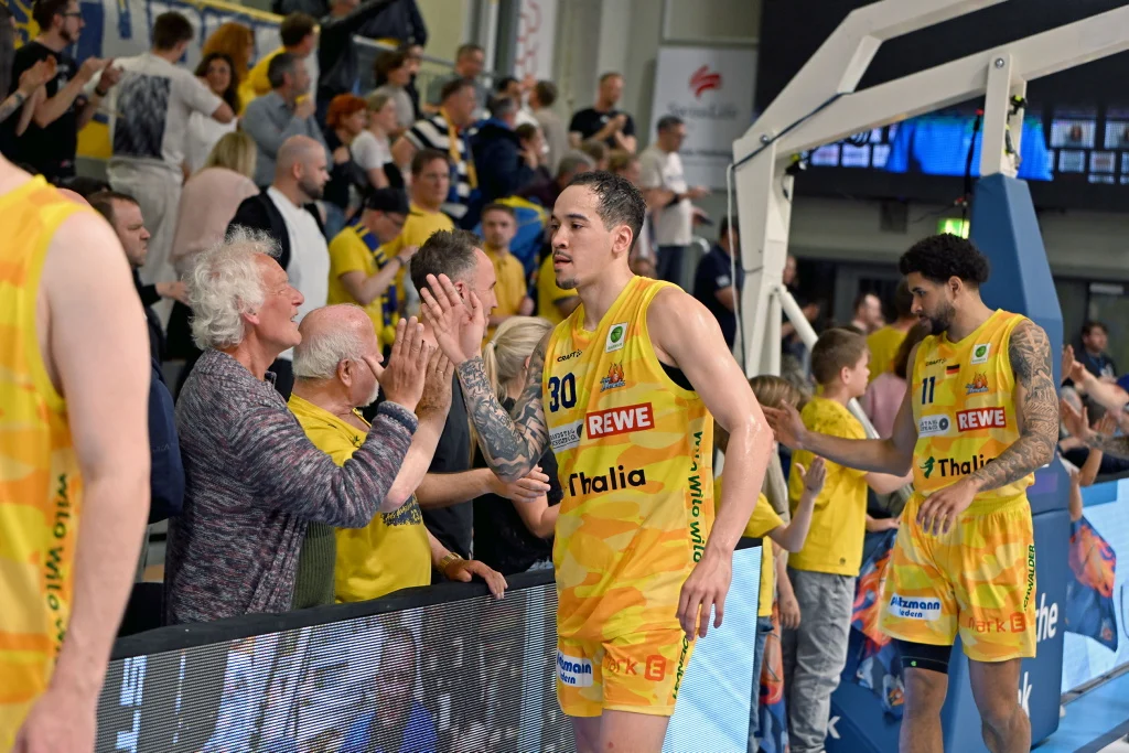 Foto : Michael Scheuermann ( Honorarpflichtig )
2. Basketball Bundesliga Pro A Saison 2025/2026
Phönix Hagen - HARKO Merlins Grailsheim 90 : 93
Ischelandhalle Hagen 25.04.2026