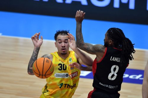 Basketball : Phönix Hagen - Bayer Giants Leverkusen